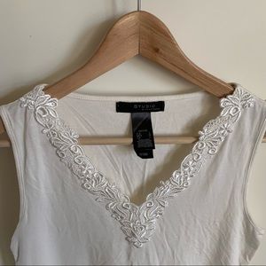 Studio by Liz Claiborne Top, White